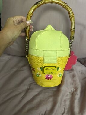 Loungefly Disney Parks Enchanted Tiki Room Dole Whip Crossbody Bag